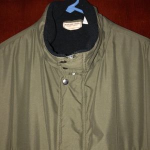 Boulder Creek Men’s Army Green Zip Up Coat